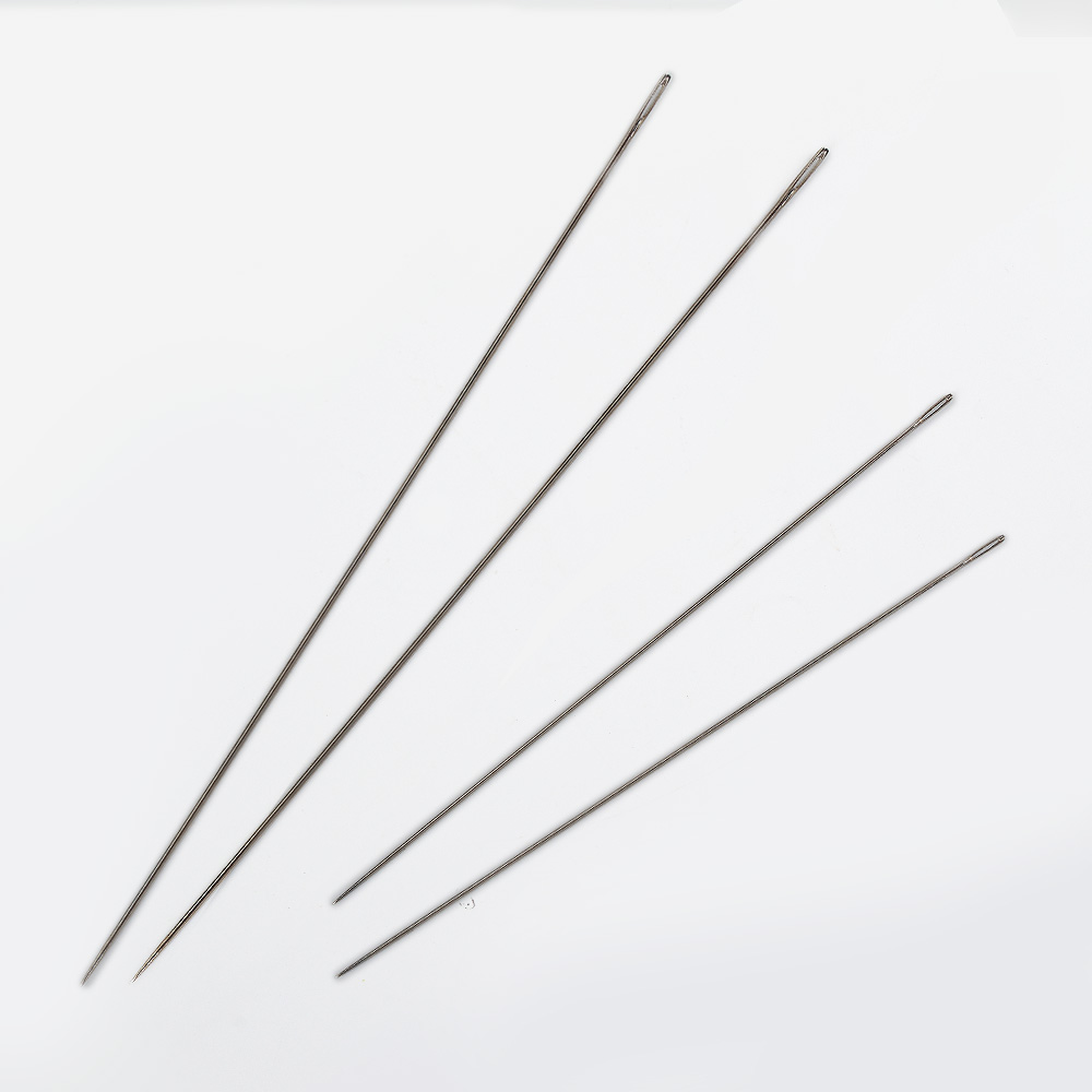미싱바늘 손바늘 바늘세트 LAPLAN 바늘 이불바늘 인형바늘 26 인형대바늘-130mm 1세트