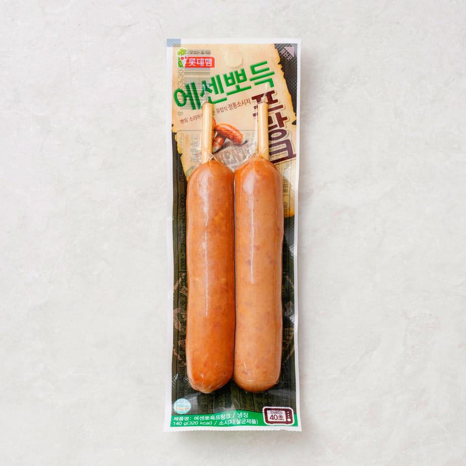 롯데웰푸드 롯데햄 롯데웰푸드 롯데햄 에센뽀득프랑크 140g