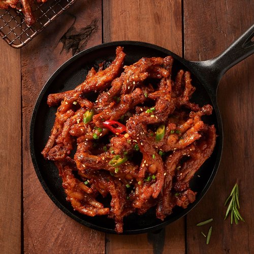 참맛나 불향 가득한 직화 통뼈 닭발 400g
