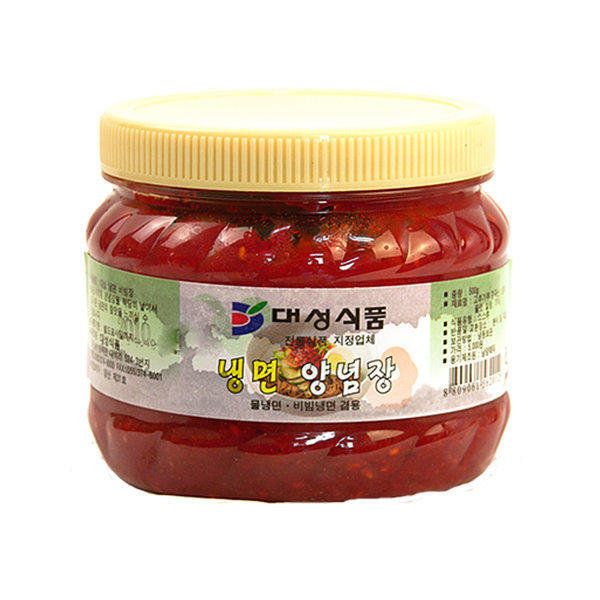 대성식품 냉면 비빔장 500g x 2봉 대성식품