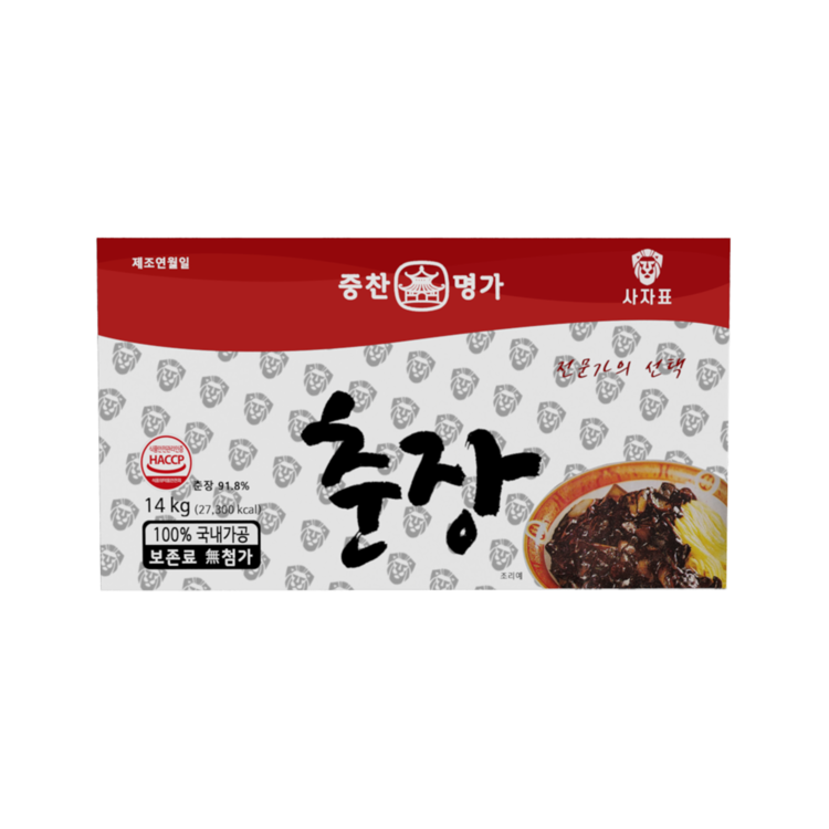 영화식품 중찬명가 중찬명가 춘장 14kg