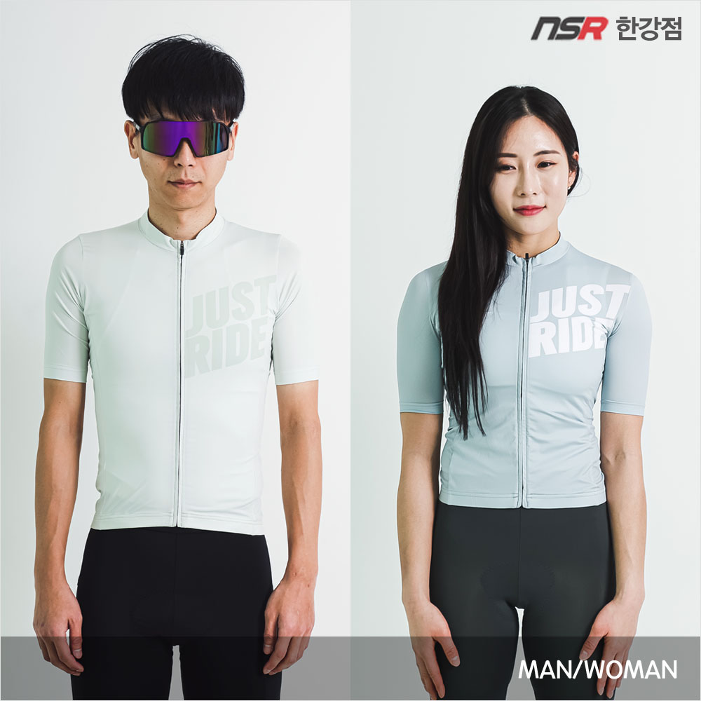 신티에스 NSR NSR 클럽 저스트라이드2 반팔 저지 봄 여름 가을 자전거 라이딩 자전거복 저지 남성 여성 상의 메론그린