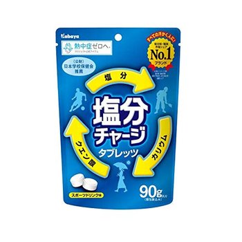 카바야 푸드 솔트 차지 타블렛 90g x 6팩