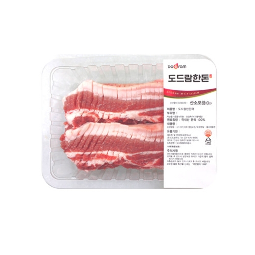 도드람푸드 도드람 냉장 칼집 삼겹살 구이용 