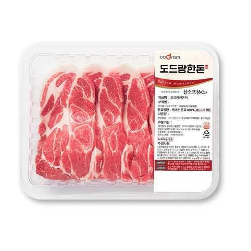 도드람푸드 도드람 냉장 목살 구이용 
