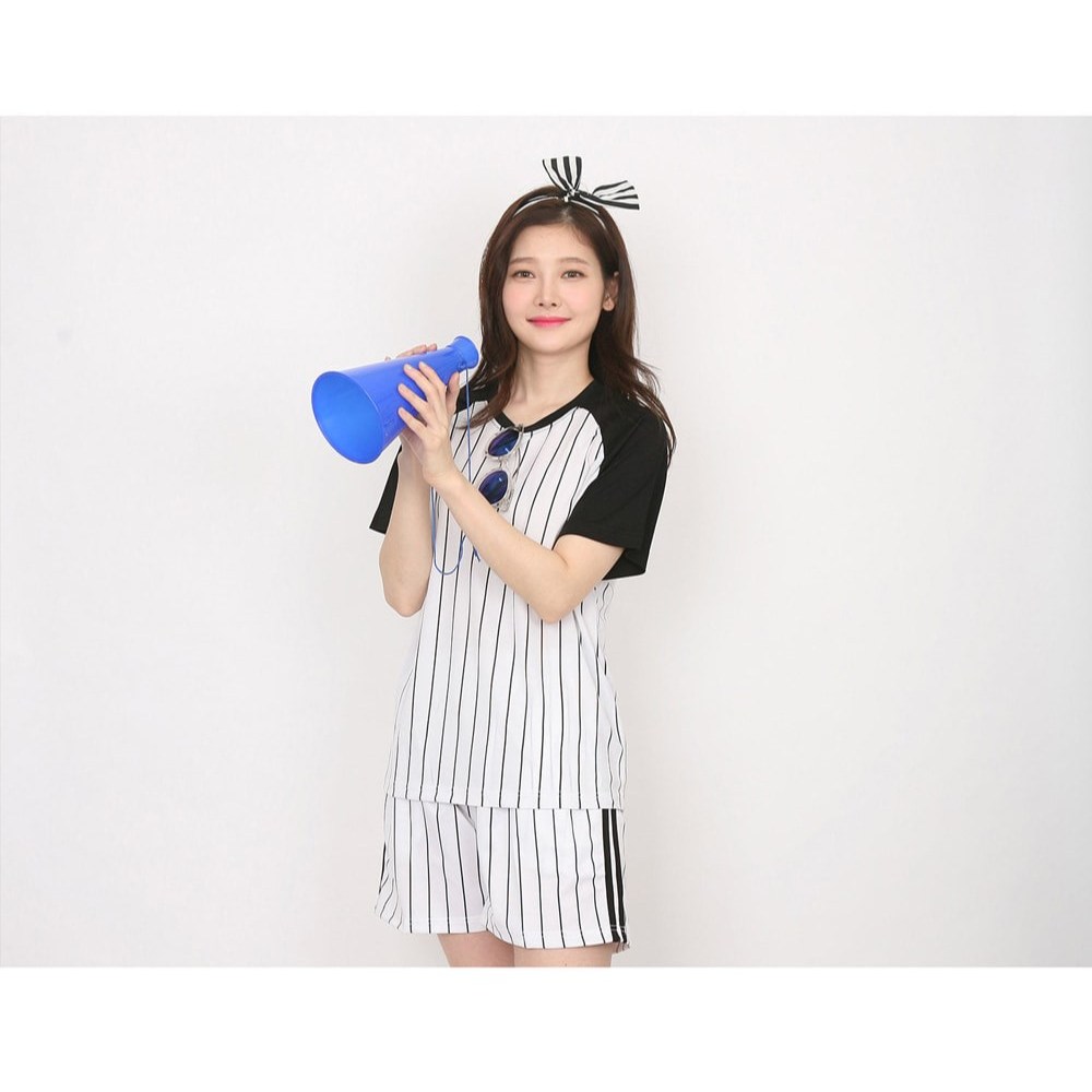 교복몰 주식회사 지비엠 교복몰 래글런 스트라이프 야구티셔츠 10컬러 반티