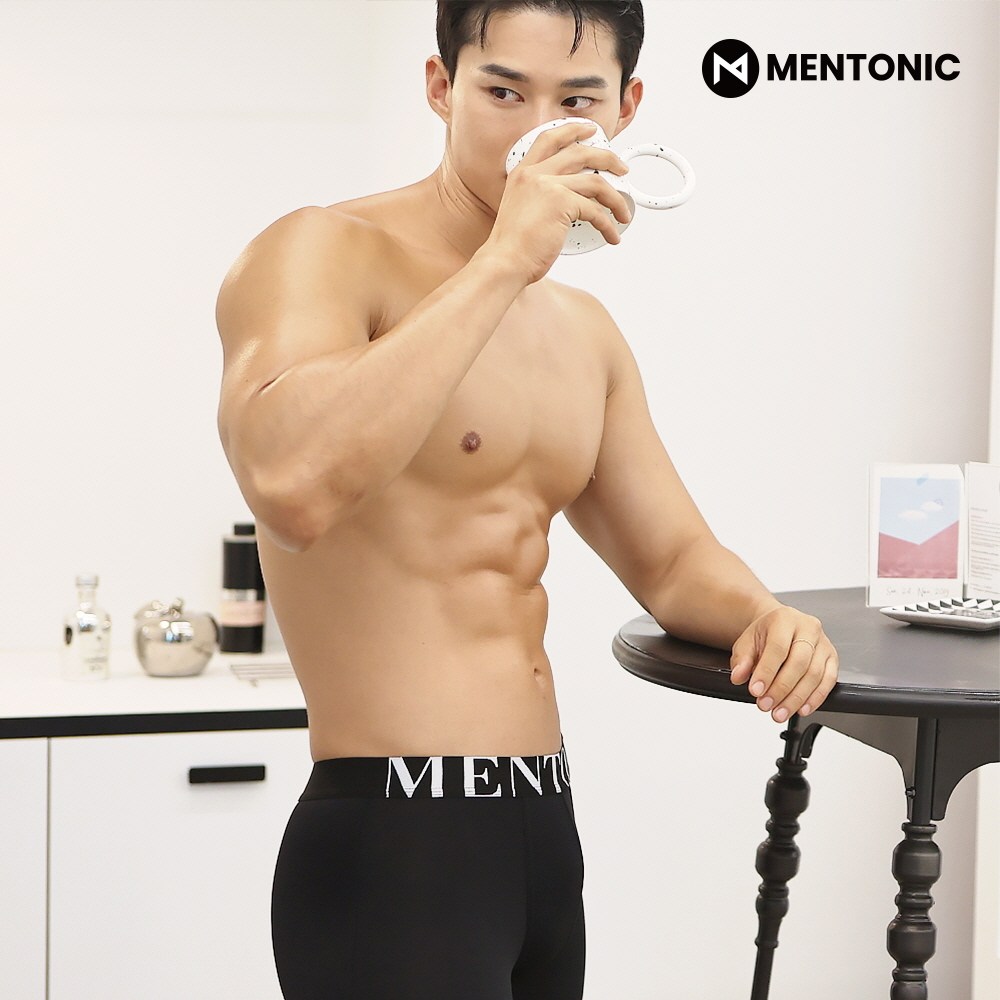 멘토닉 아이스 메쉬 드로즈 남성 팬티 6컬러 01 솔리드챠콜 120
