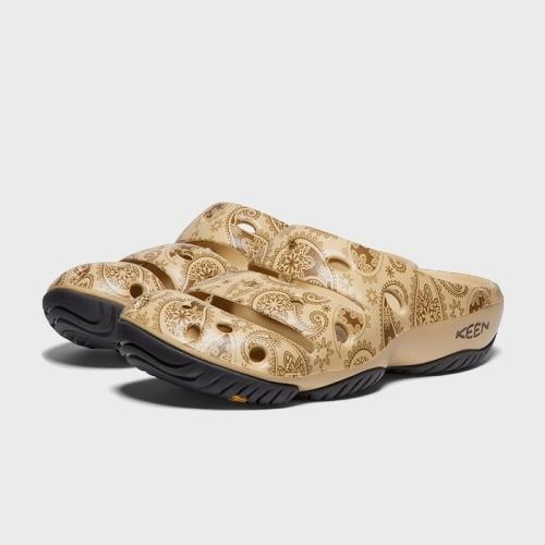 KEEN 킨 X 도쿄 HEMP 요기 아츠 슬라이드 라떼
