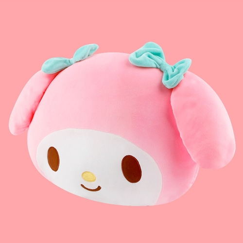 마이멜로디 마이멜로디 얼굴인형 낮잠쿠션
