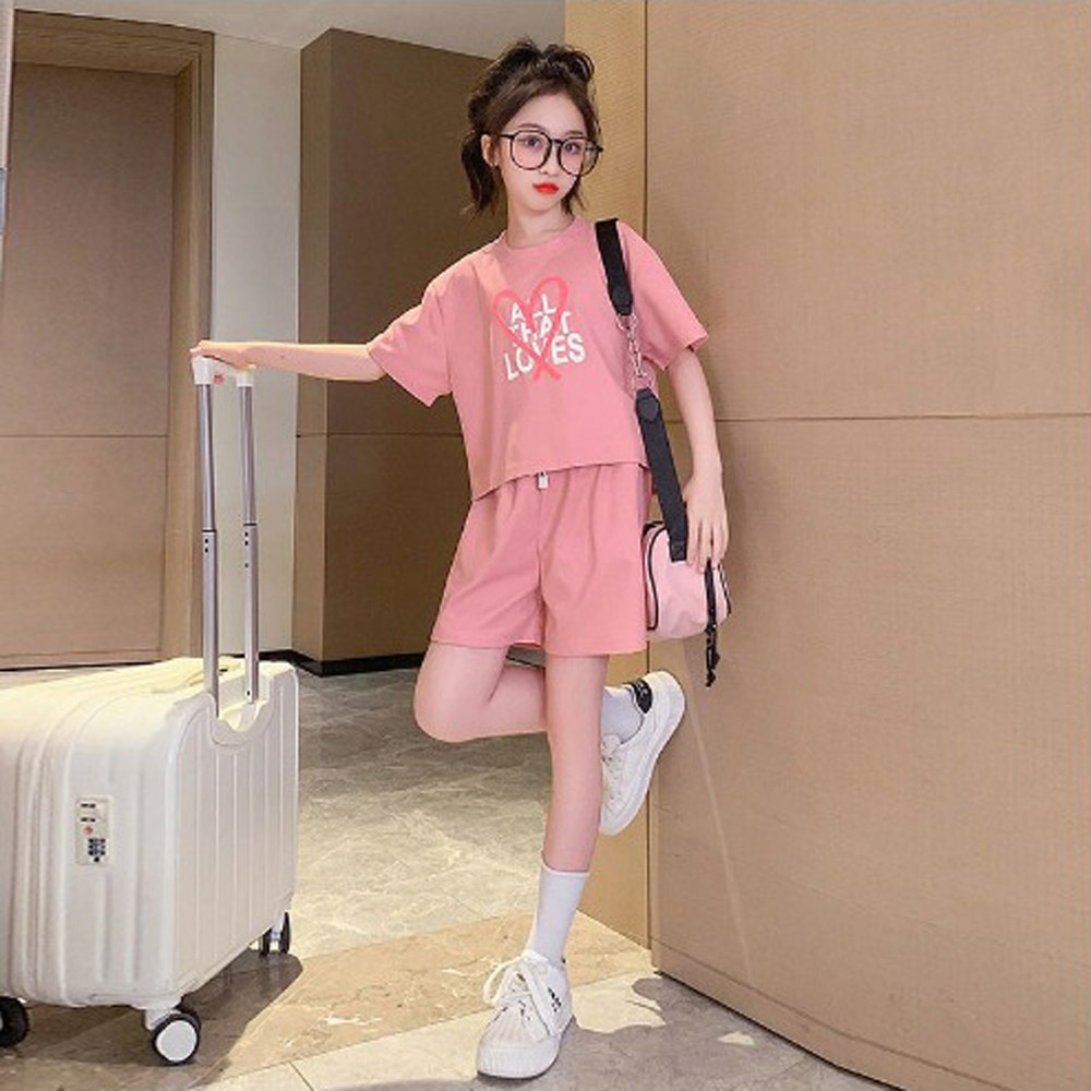 윤블리 캐주얼 반팔 상하복세트 6058 150
