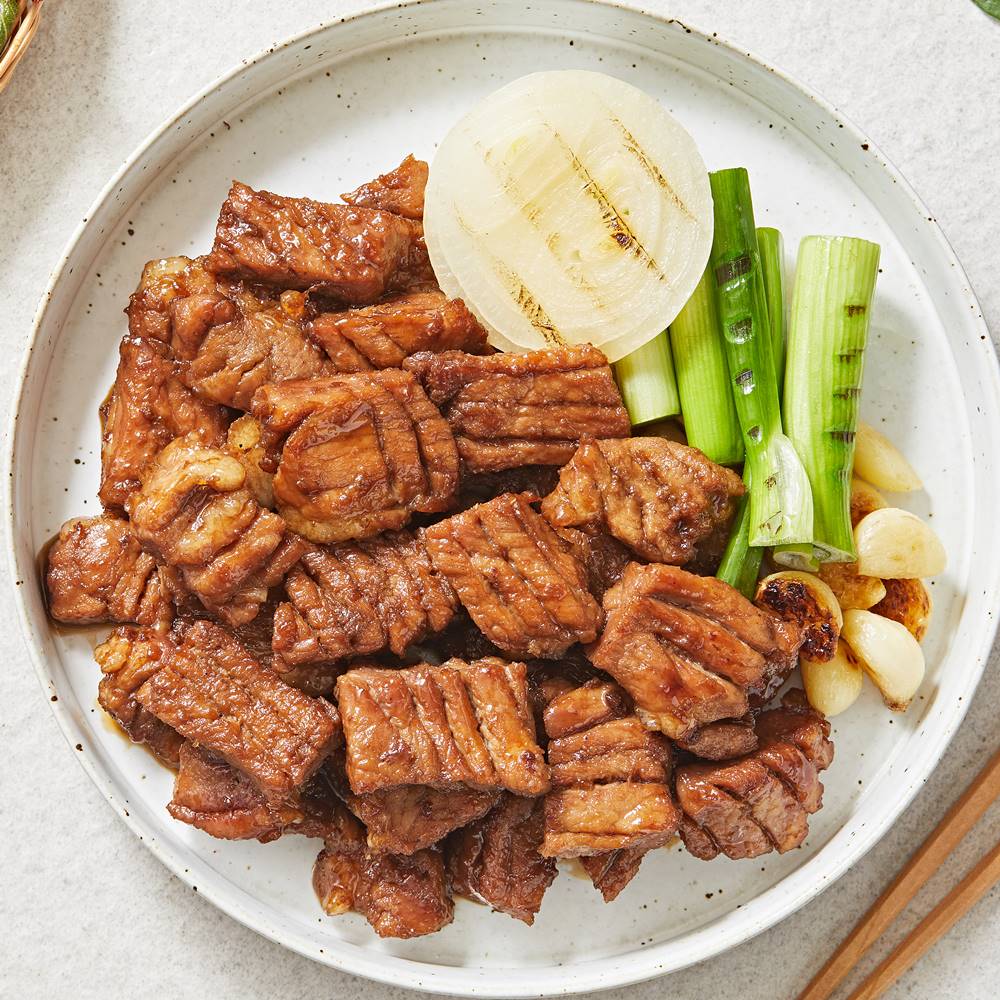 오버파워푸드 4대문 갈비명가 왕비집 한돈 양념갈비 돼지갈비 500g