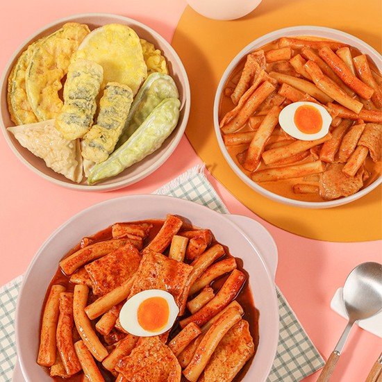 신대장떡볶이 모듬튀김A 12개입 김말이4개 삼각당면4개 단호박2개 고구마2개