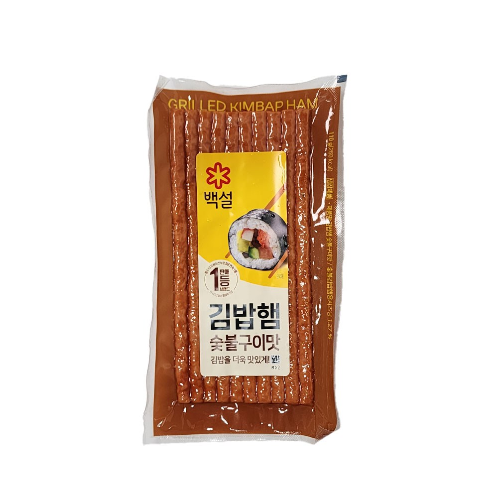 CJ제일제당 CJ제일제당 CJ 백설 숯불구이맛 김밥햄 110g 1개
