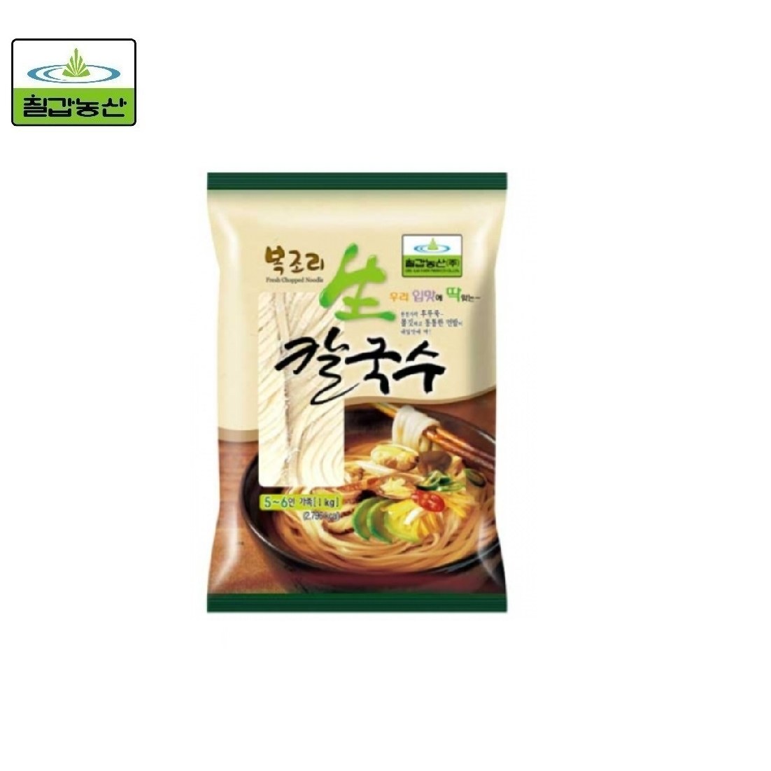 칠갑농산 칠갑농산 냉장 칠갑 복조리생칼국수1kgX10개 칠갑농산 칼국수 1kg 10개