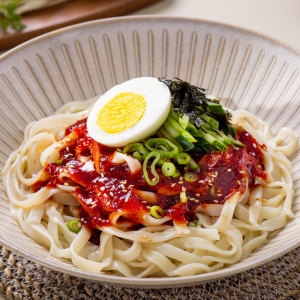 더싱싱 군산맛집 칼국수 7인분 생면 7봉 양념소스7봉 비빔 칼국수