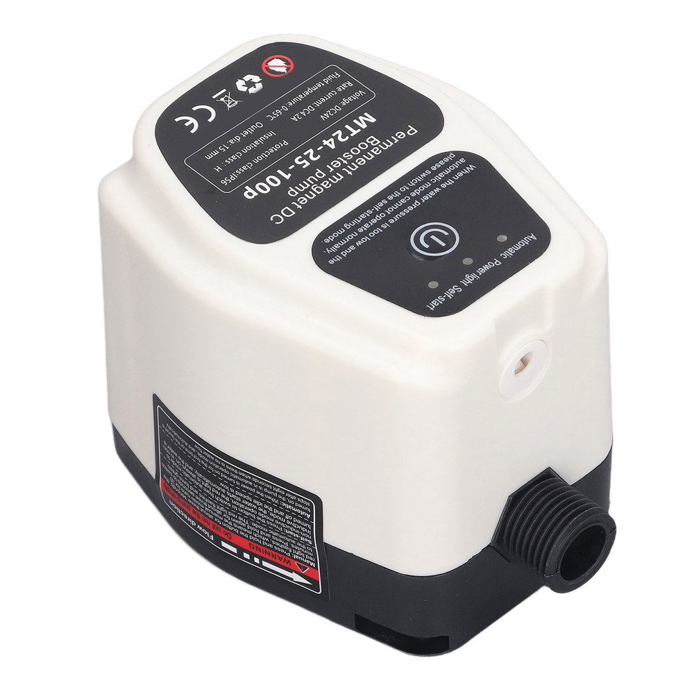 자동 스마트 감지 부스터 펌프 수압 부스트 100W 24V 25L