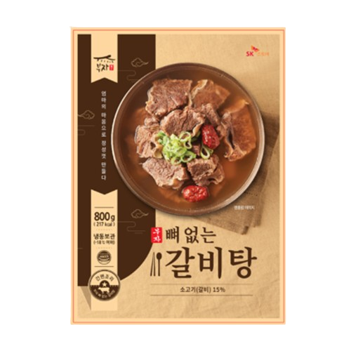 팔도식품 부자 뼈없는 갈비탕 800g