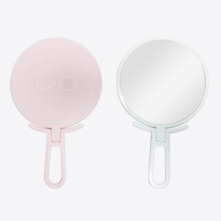 탁상 손 거울 화장 접이식 하트 사무실 책상 휴대용