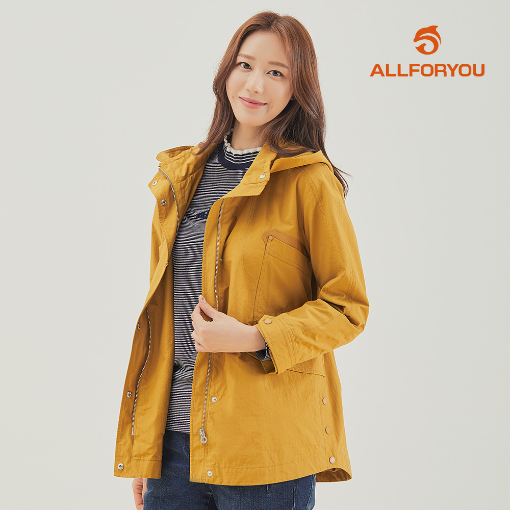 올포유 올포유 모델착장 여성 코튼혼방 사파리 ALFRK8311-217