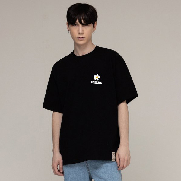그레이버 그레이버 UNISEX 플라워 보드 반팔티 S