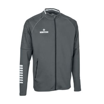 Derbystar 남녀공용 트랙자켓 슈트 트레이닝 Primo v24 Grau Weis 9172456