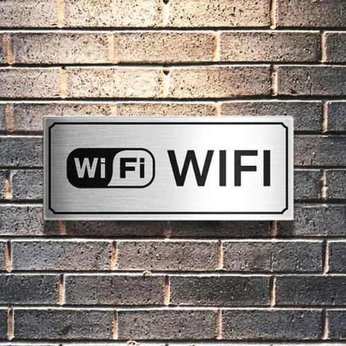 와이파이안내문 카페 공공장소 wifi 표시 판넬 X 3매입