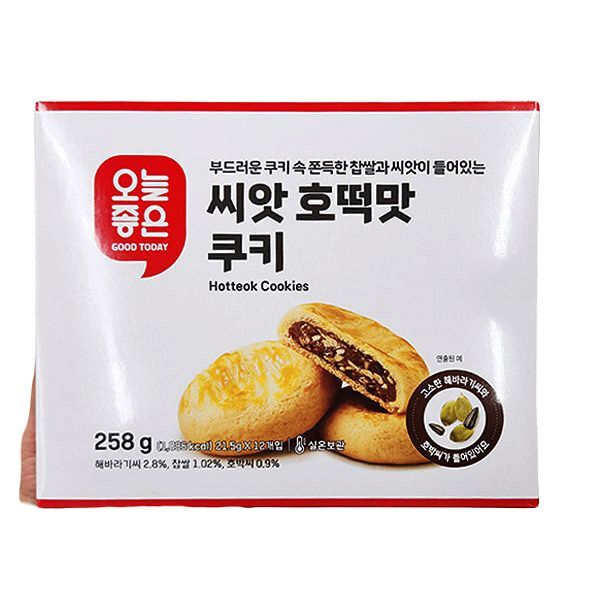 오늘좋은 씨앗 호떡맛 쿠키 258g