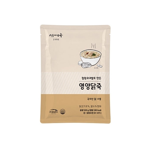 로뎀푸드 서울마님죽 영양닭죽 500g