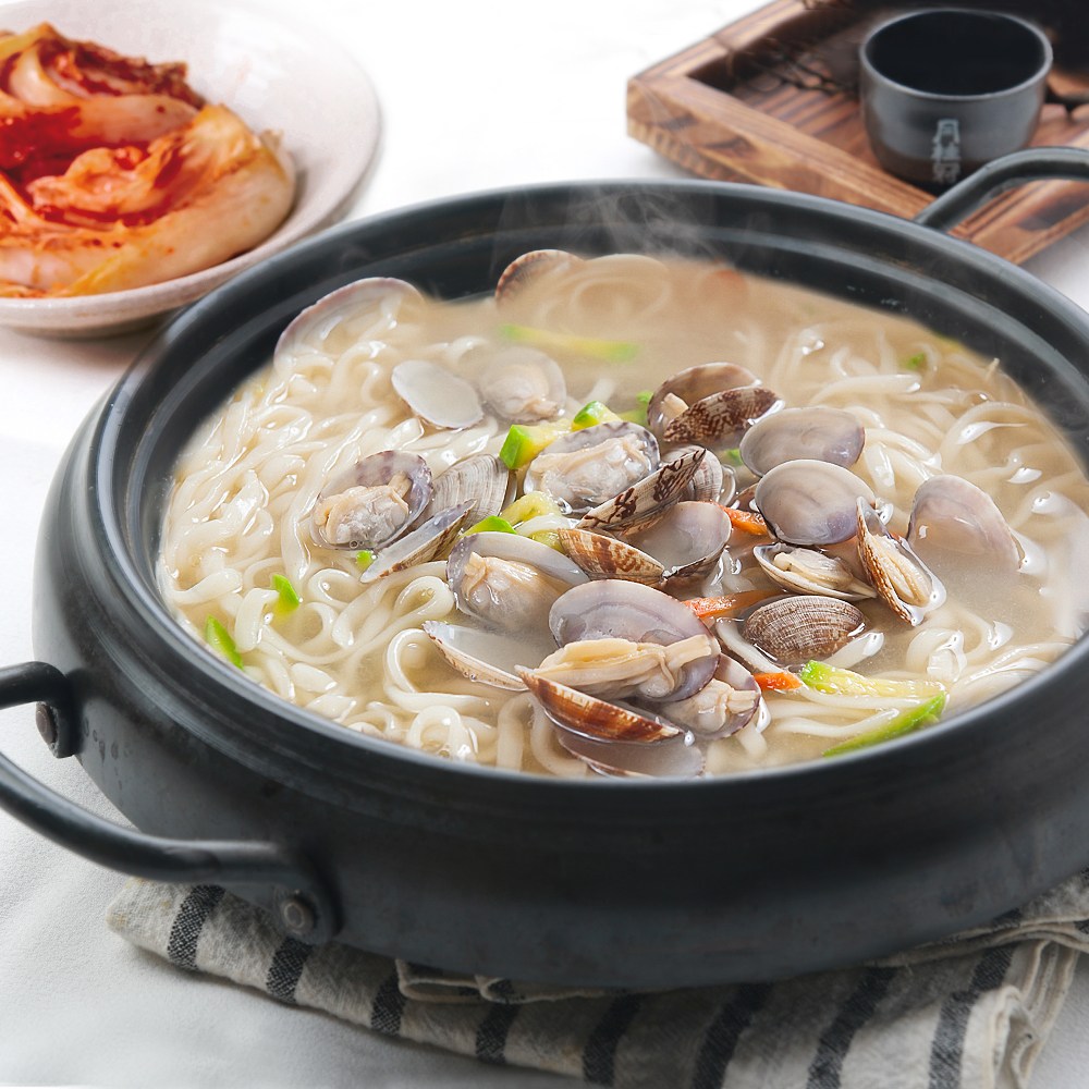 마녀바스켓 군산 엄마손 생 칼국수 밀키트 1인분