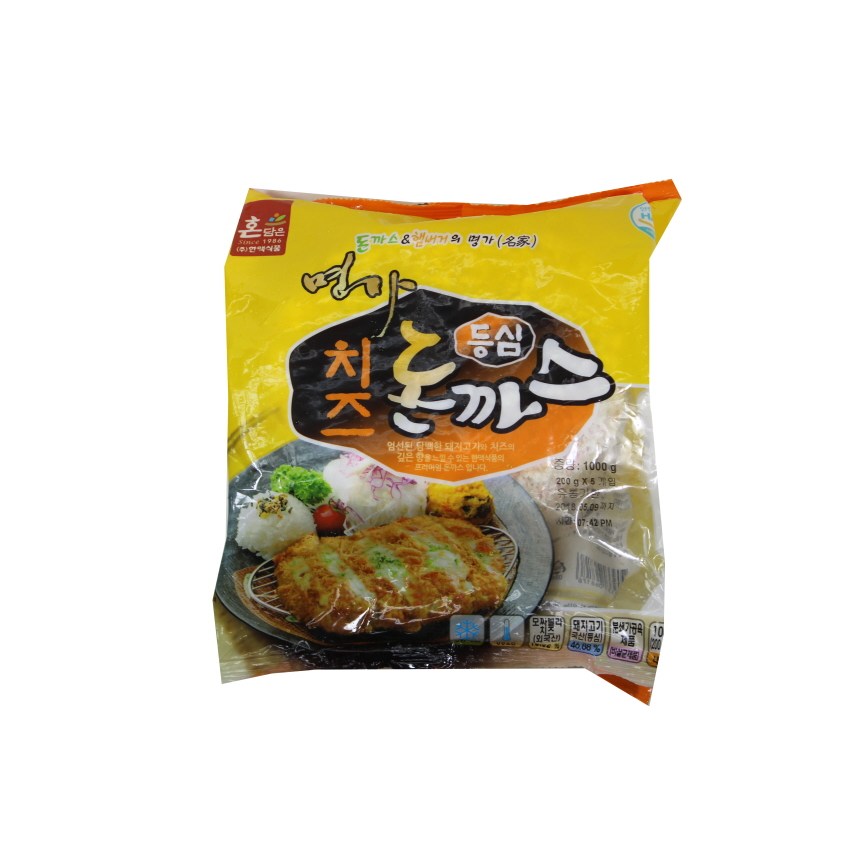 한맥식품 한맥 명가 치즈등심돈까스 1kg 1개