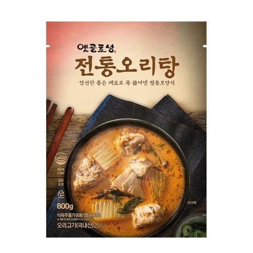 정금에프앤씨 옛골토성 전통오리탕 800g