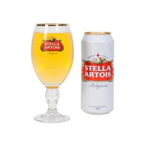 스텔라 세계 글라스 맥주컵 330ml