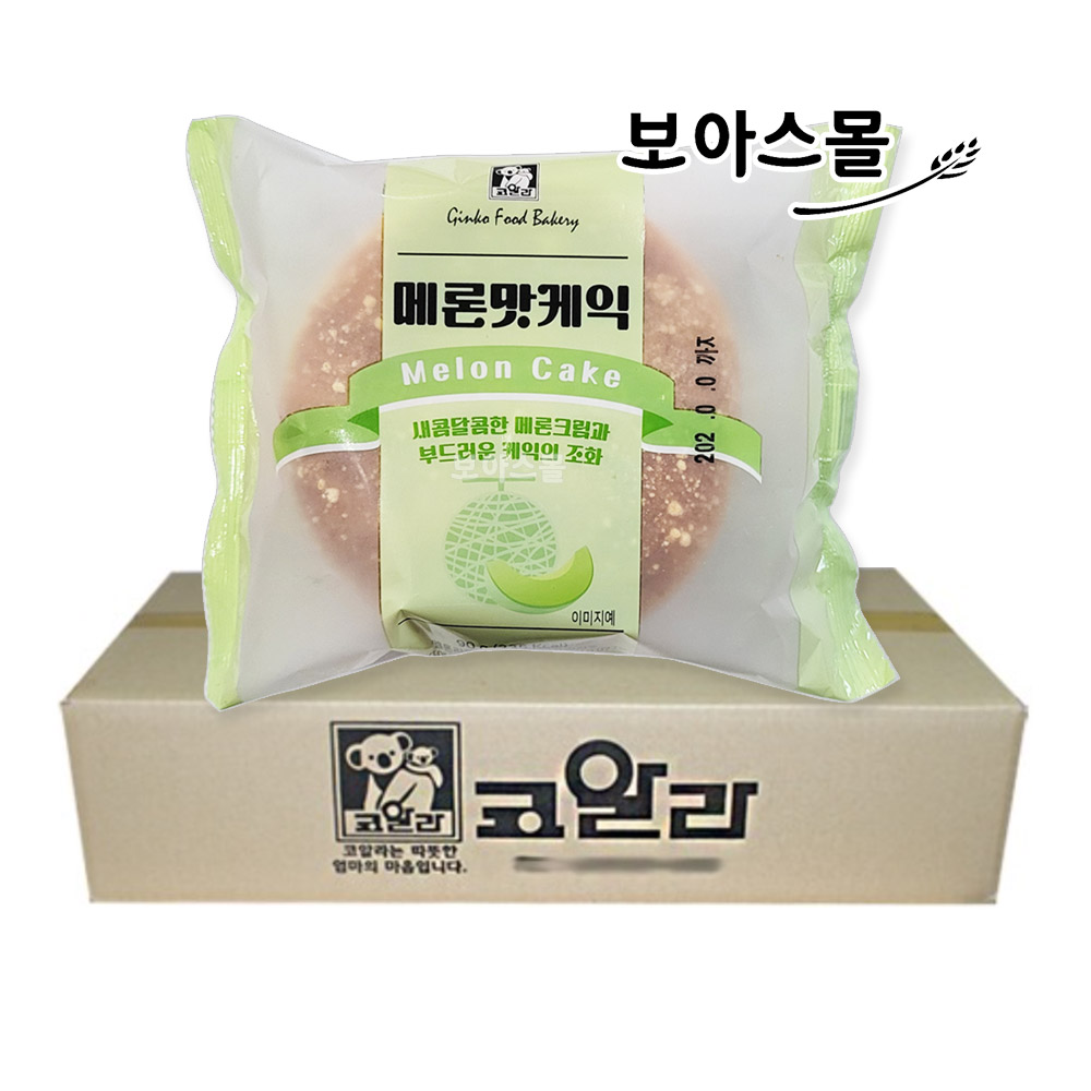 코알라빵 메론맛케익 90g x 40봉 1박스