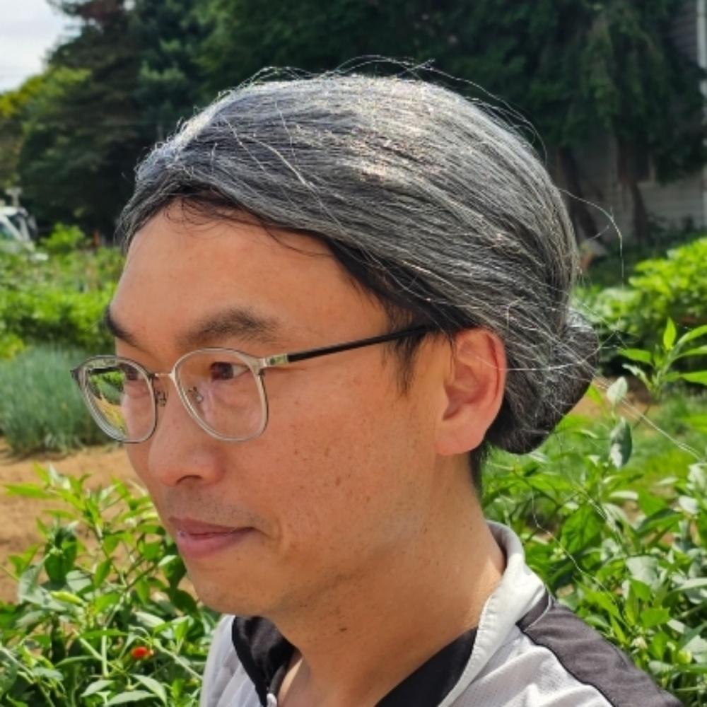 쪽진머리 할머니 가발