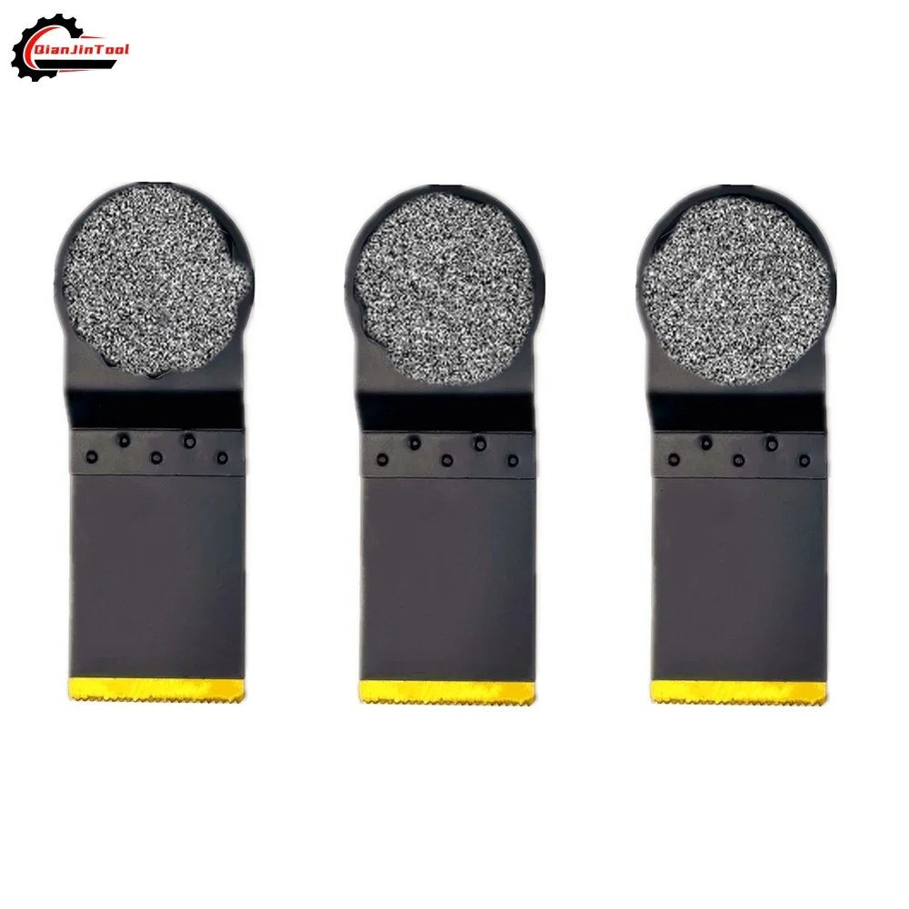 3Pcs Starlock 진동 멀티 도구 블레이드 Ti 코팅 금속 석고 목재 플라스틱 혁신 컷 Acces 용 퀵 체인지 톱