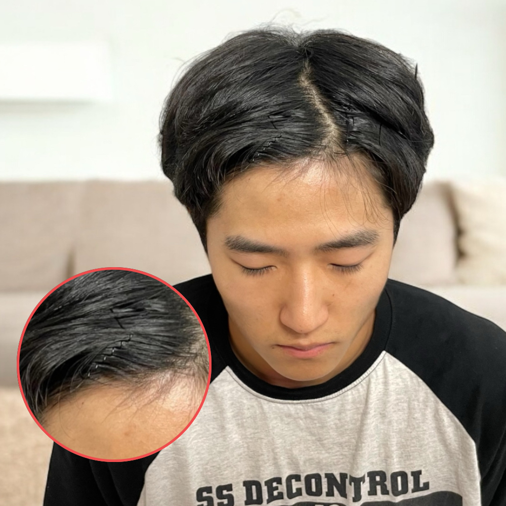 올림머리 잔머리 헤어 고정핀
