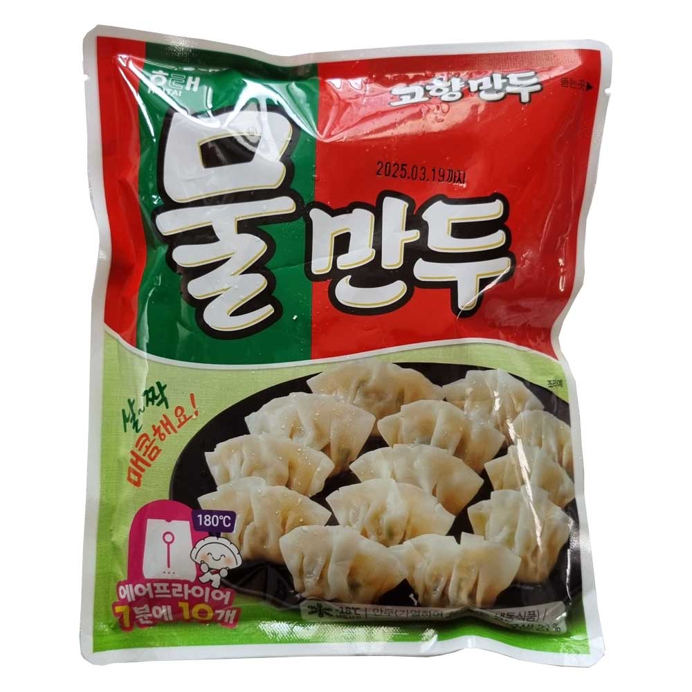 청아냉동식품 해태제과 고향 물만두