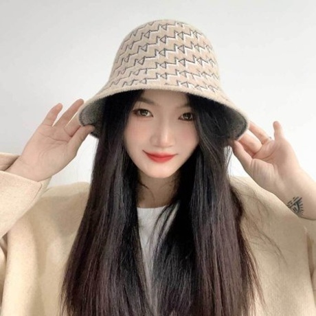 라떼 버킷햇 겨울 벙거지 여성 모자