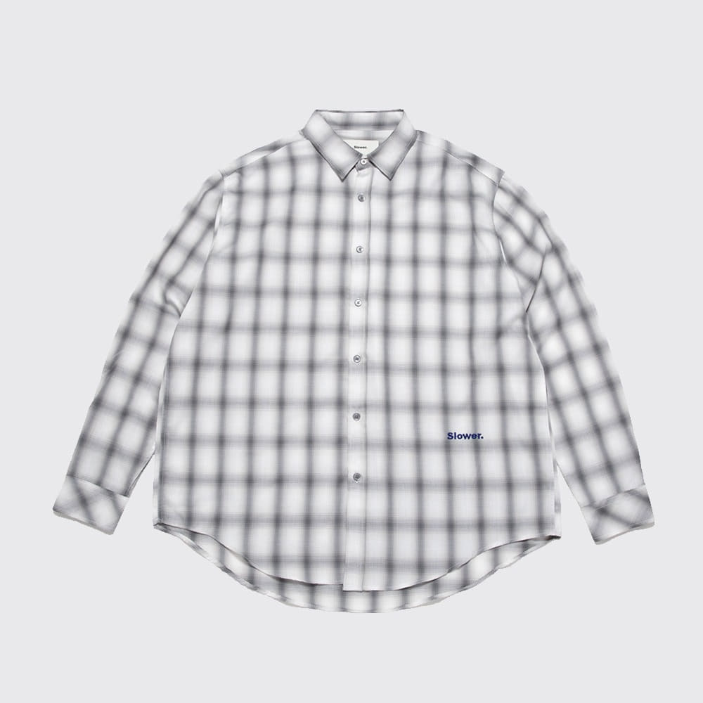 슬로워 FLANNEL SHIRTS SLOWER 슬로워 셔츠