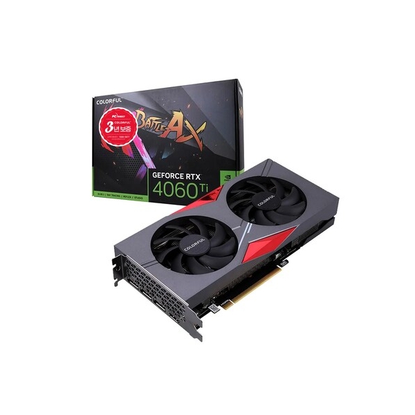 컬러풀 컬러풀 지포스 RTX 4060 Ti 토마호크 DUO D6 8GB 피씨디렉트
