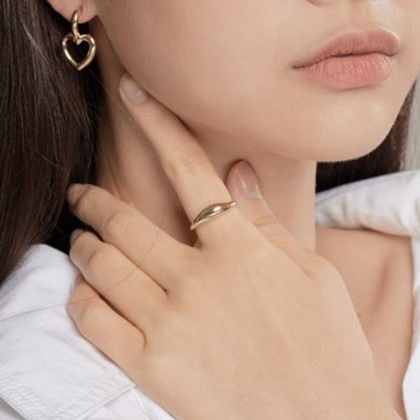 A convex point open ring 단품