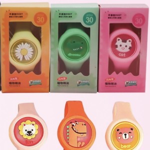 KC인증완료 썸머밴드 모기기피팔찌 LED팔찌 모기퇴치기 모기팔찌 ABC0057