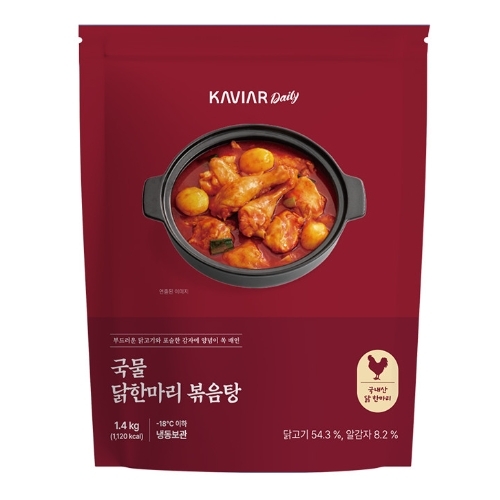 미트프라자 국물 닭한마리 볶음탕 1.4kg