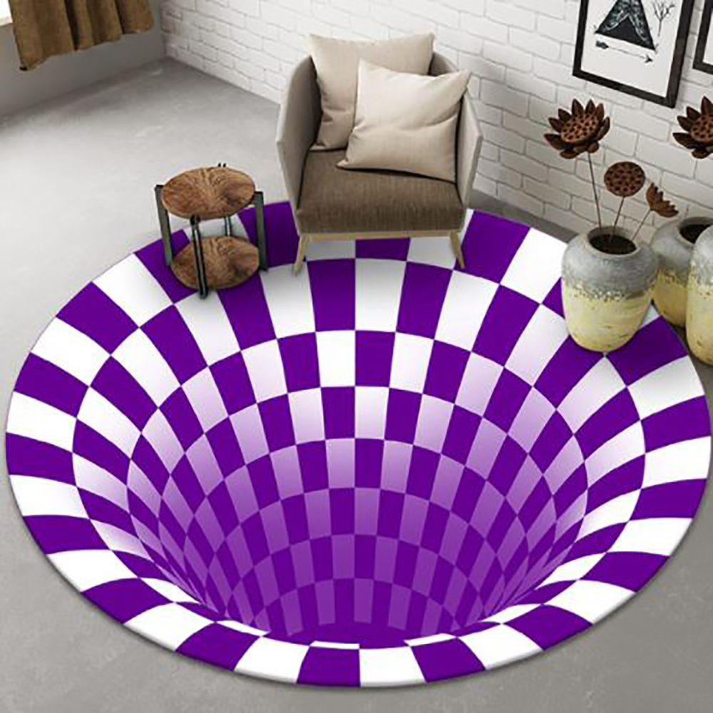디엠코퍼레이션 알럽홈 유니크한 3D 착시 바닥 매트 x 120 cm TYPE4 120