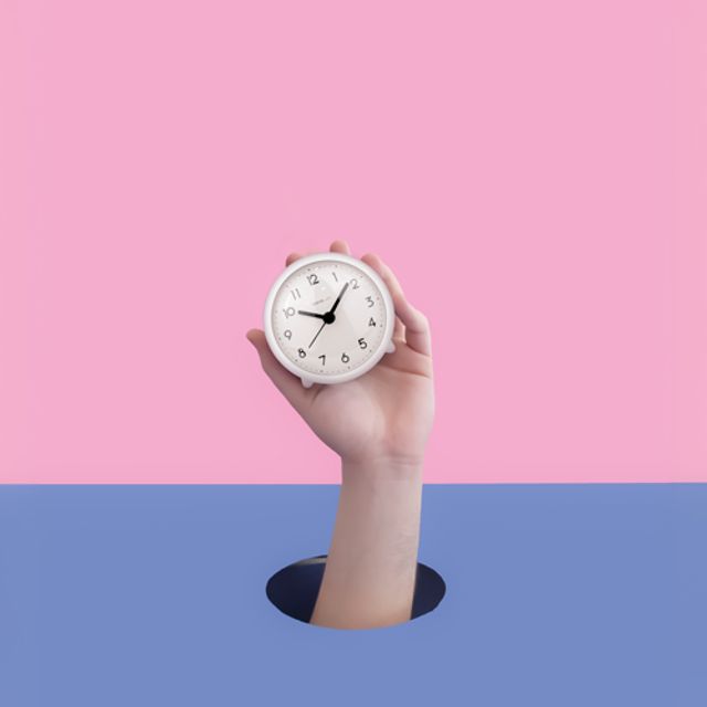 베이직 욕실 방수 시계 탁상용 욕실용