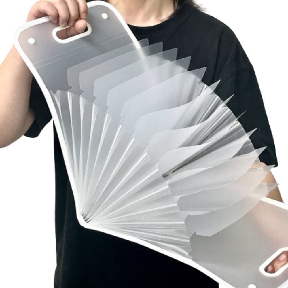 1 1 아코디언 포켓 파일 A4 클리어 화일철 서류 악보