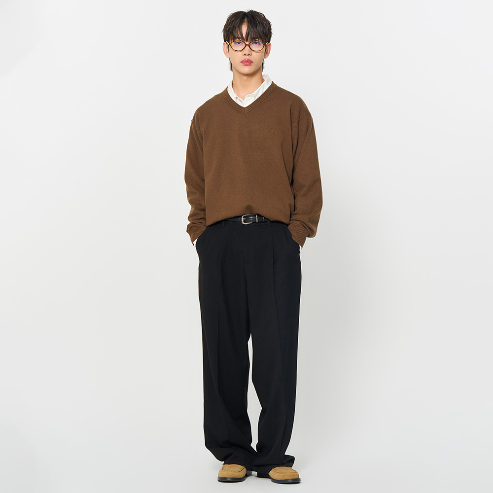 제너럴아이디어 제너럴아이디어 GENERALIDEA MAN 에센셜 브이넥 풀오버 3COL SBD3M05003