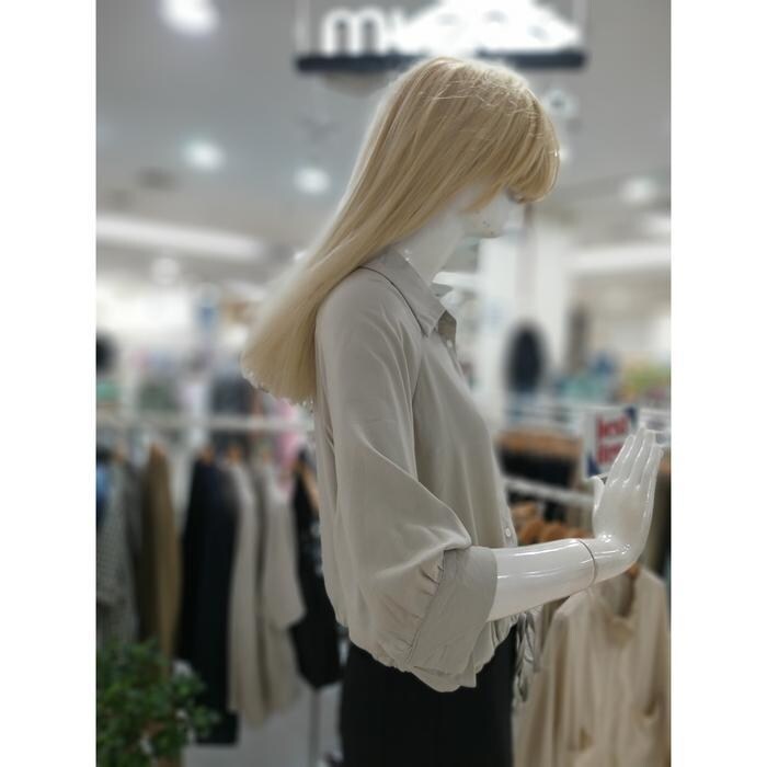 이프네 무자크 세이브존09 7부 숏 면 블라우스 MO6WBL13