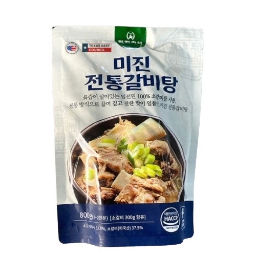 미진 전통갈비탕 800g