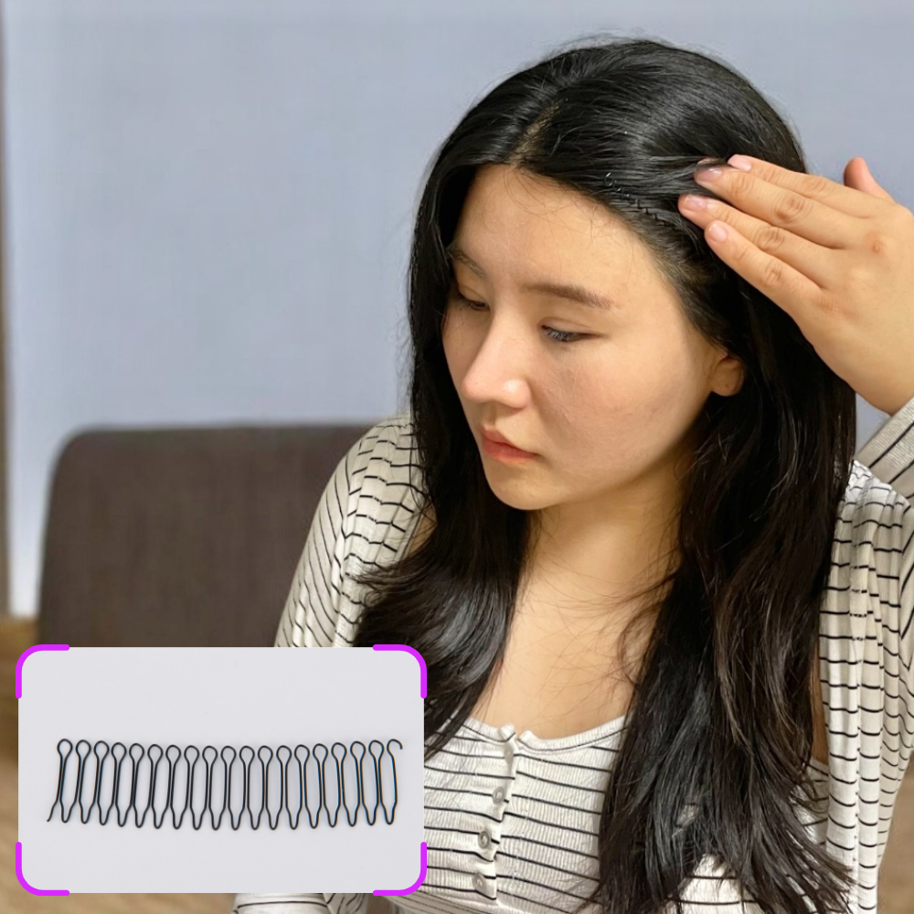 Jpar 올림머리 잔머리 헤어고정핀 간호사 머리핀